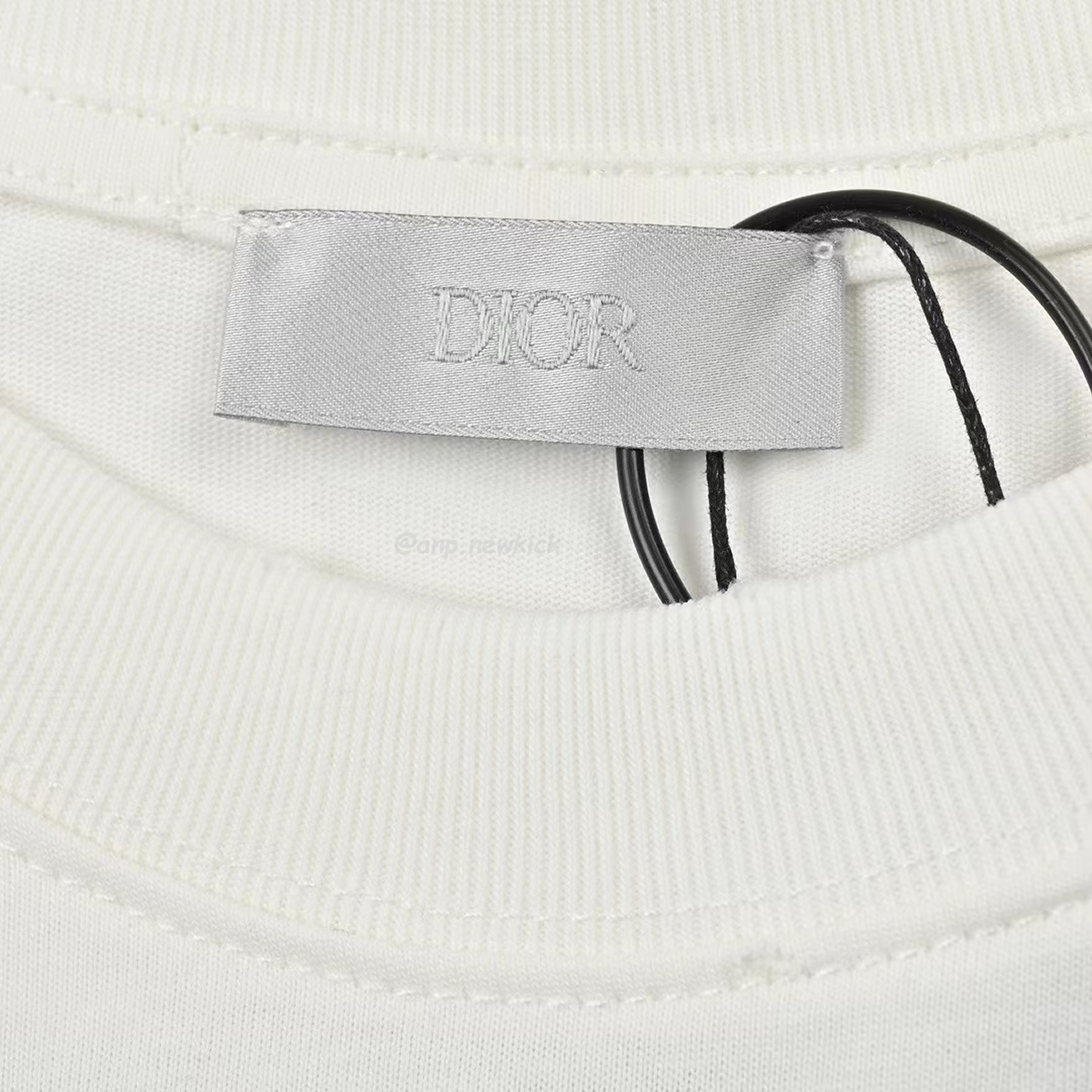 Dior Wide Body Bamboo Pure Cotton Plain Weave Fabric T Shirt White Navy (7) - www.kitistry.com Dior Wide Body Bamboo Pure Cotton Plain Weave Fabric T Shirt White Navy (7) - www.kitistry.com