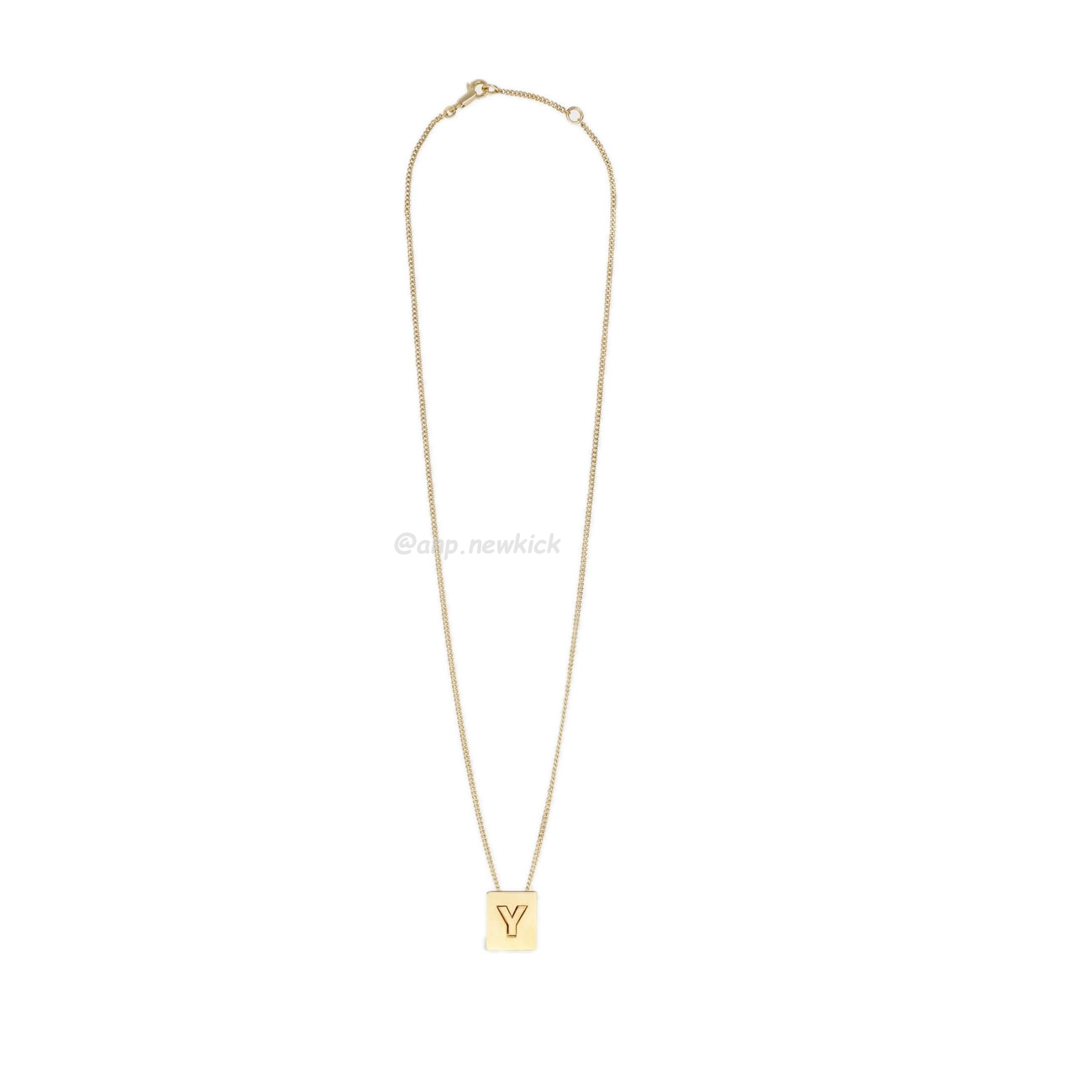 Celine Gold Brass Alphabet Y Neck Chain (2) - www.kitistry.com Celine Gold Brass Alphabet Y Neck Chain (2) - www.kitistry.com