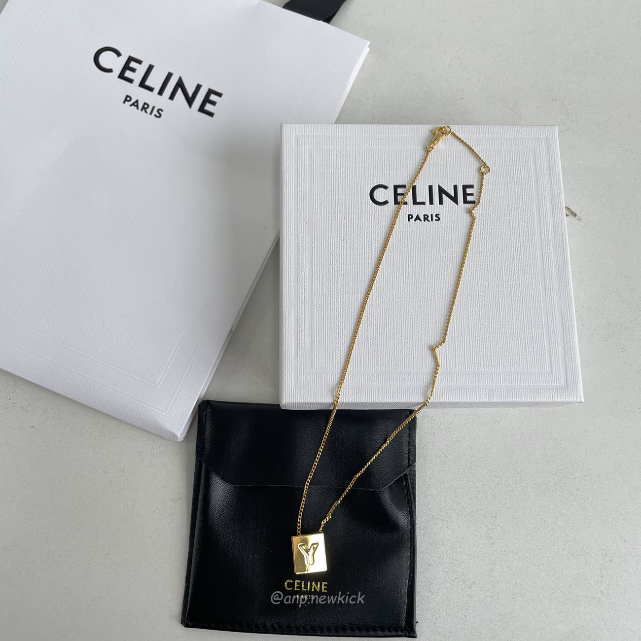 Celine Gold Brass Alphabet Y Neck Chain (6) - www.kitistry.com Celine Gold Brass Alphabet Y Neck Chain (6) - www.kitistry.com