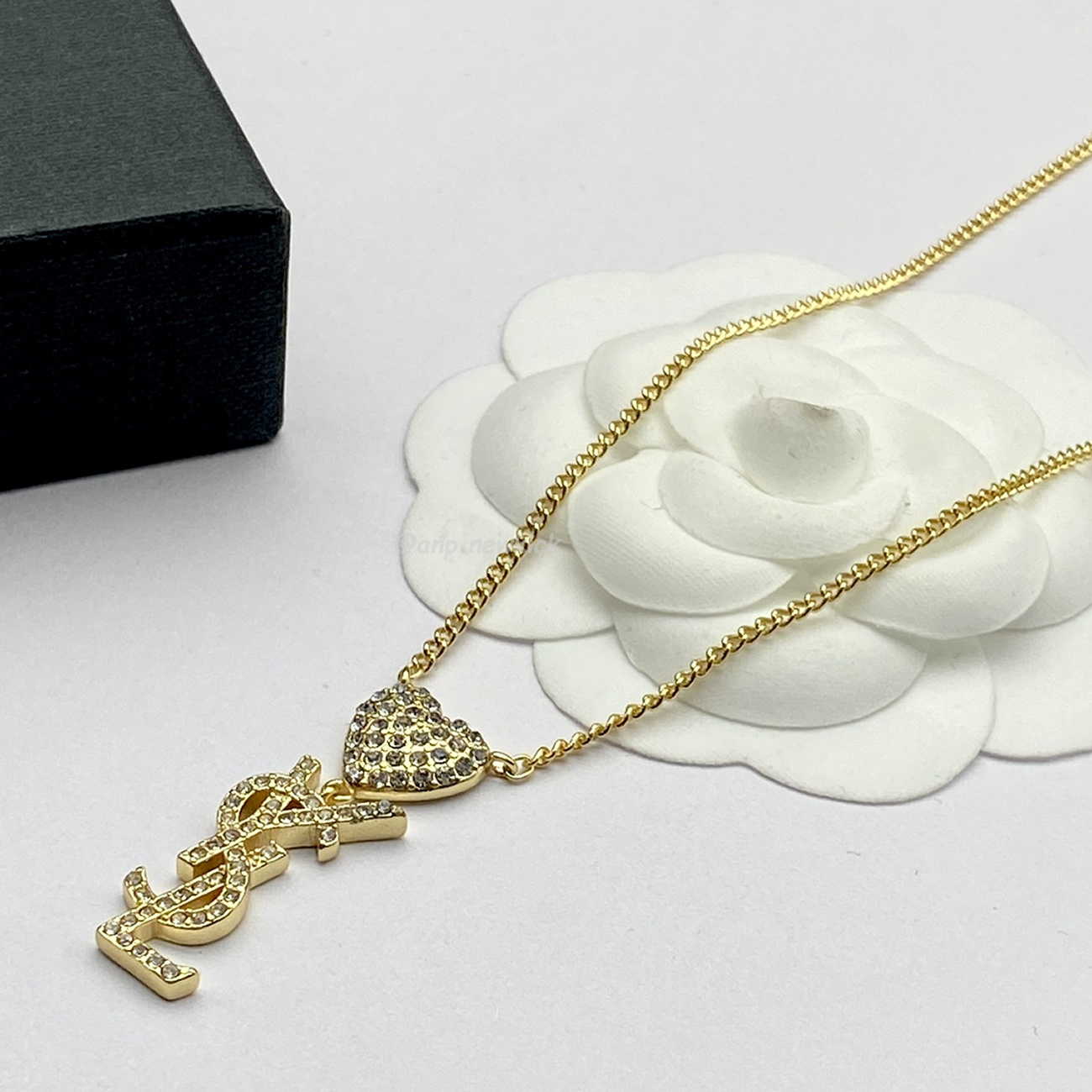 Saint Laurent Heart Charm Necklace (4) - www.kitistry.com Saint Laurent Heart Charm Necklace (4) - www.kitistry.com