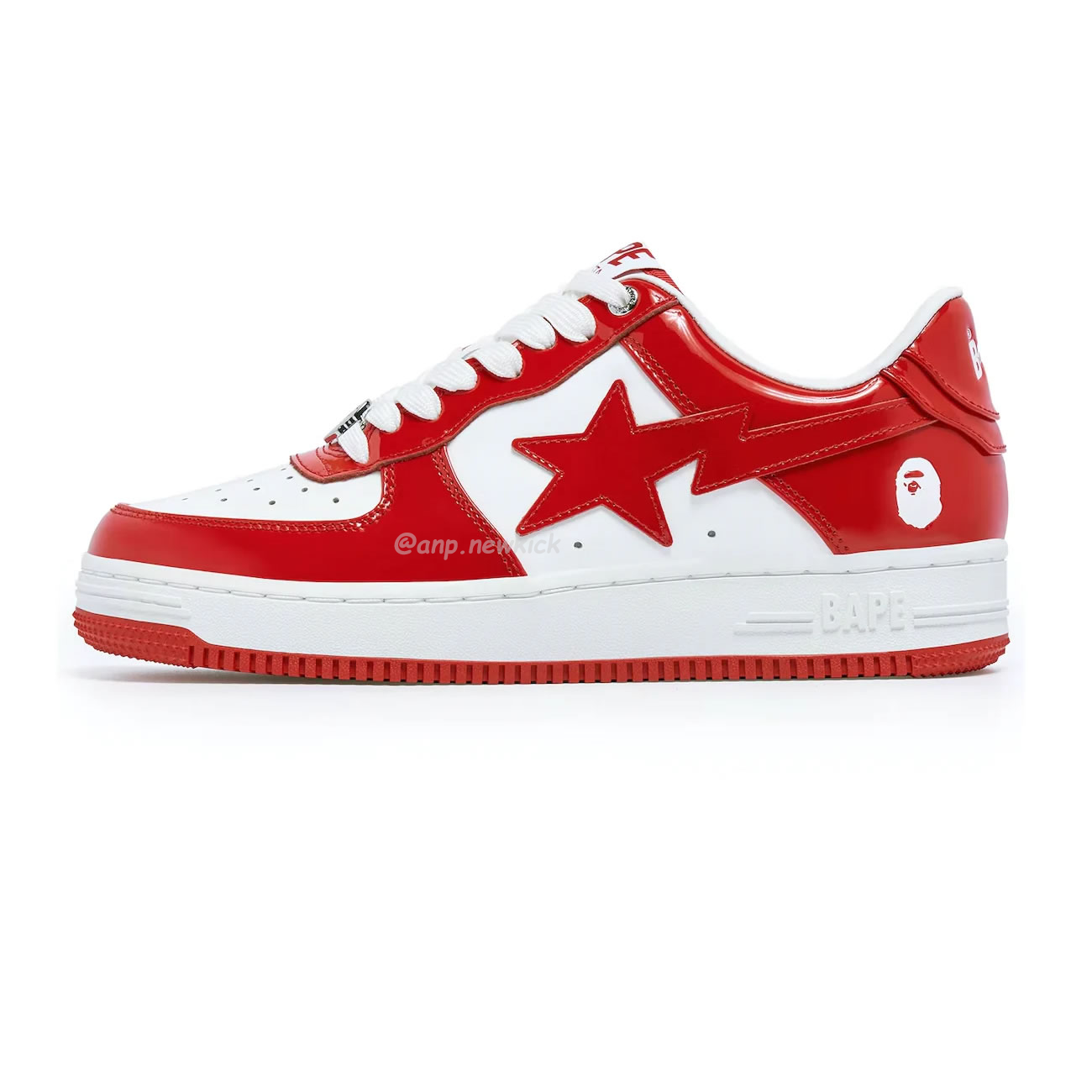 A Bathing Ape Bape Sta Patent Leather White Red 1i70 291 021 (0) - www.kitistry.com A Bathing Ape Bape Sta Patent Leather White Red 1i70 291 021 (0) - www.kitistry.com