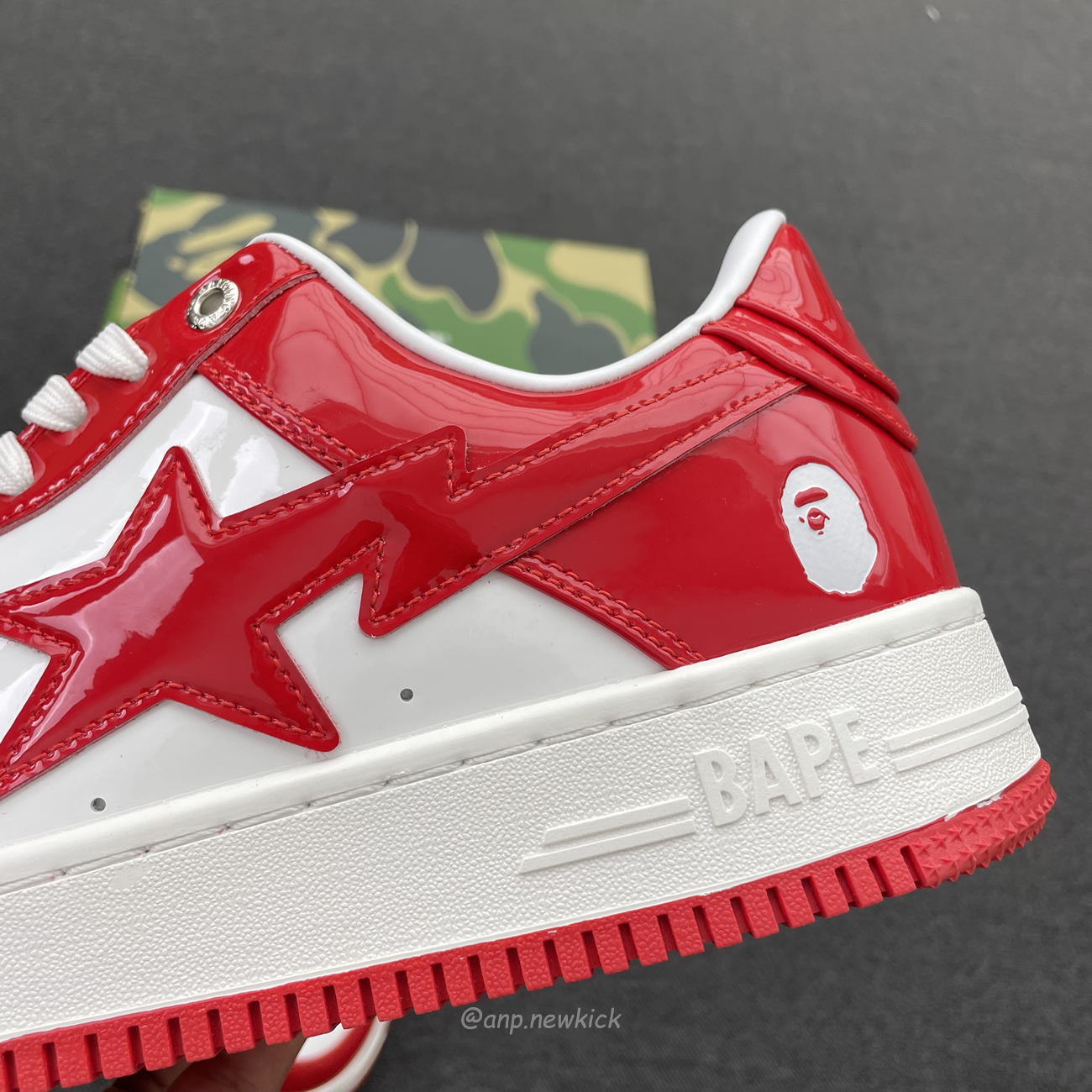 A Bathing Ape Bape Sta Patent Leather White Red 1i70 291 021 (10) - www.kitistry.com A Bathing Ape Bape Sta Patent Leather White Red 1i70 291 021 (10) - www.kitistry.com
