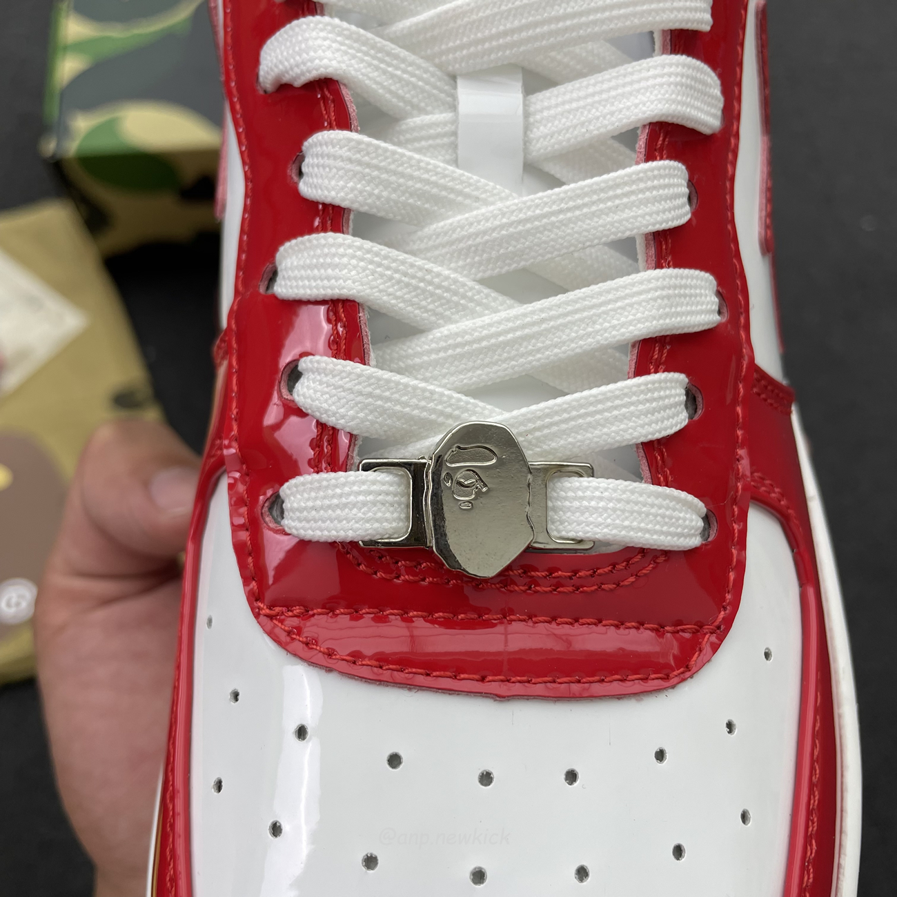 A Bathing Ape Bape Sta Patent Leather White Red 1i70 291 021 (8) - www.kitistry.com A Bathing Ape Bape Sta Patent Leather White Red 1i70 291 021 (8) - www.kitistry.com