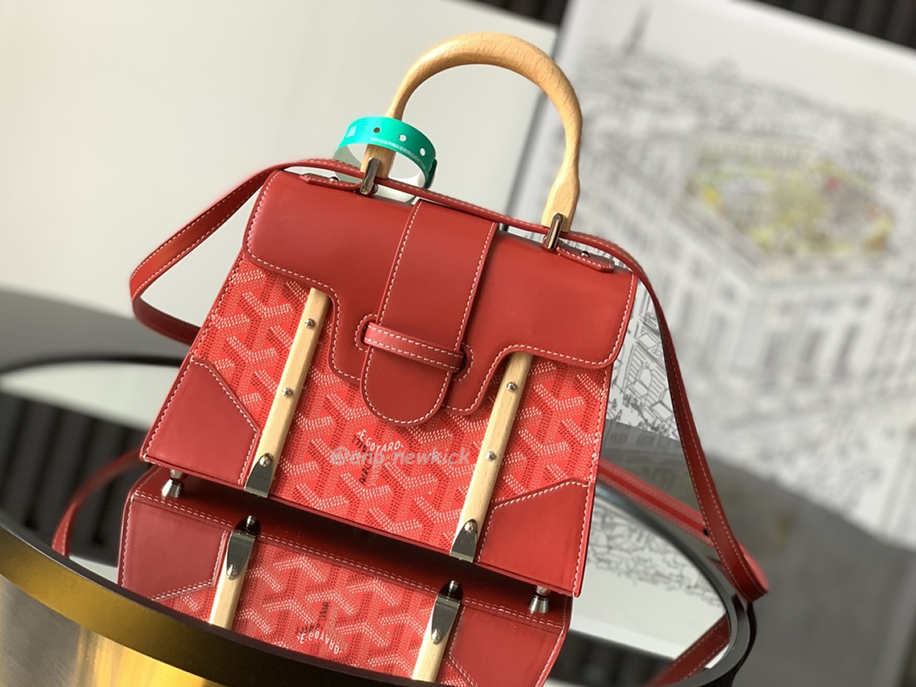 Goyard Saigon Bag Wooden Handle (22) - www.kitistry.com Goyard Saigon Bag Wooden Handle (22) - www.kitistry.com