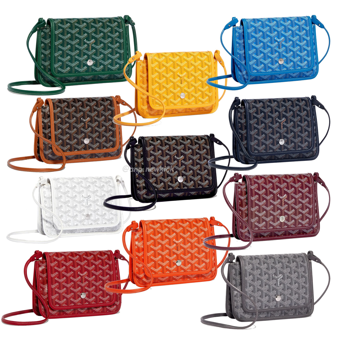 Goyard Plumet Messenger Bag 14 Cm X 2.5 Cm X 20.5 Cm (1) - www.kitistry.com