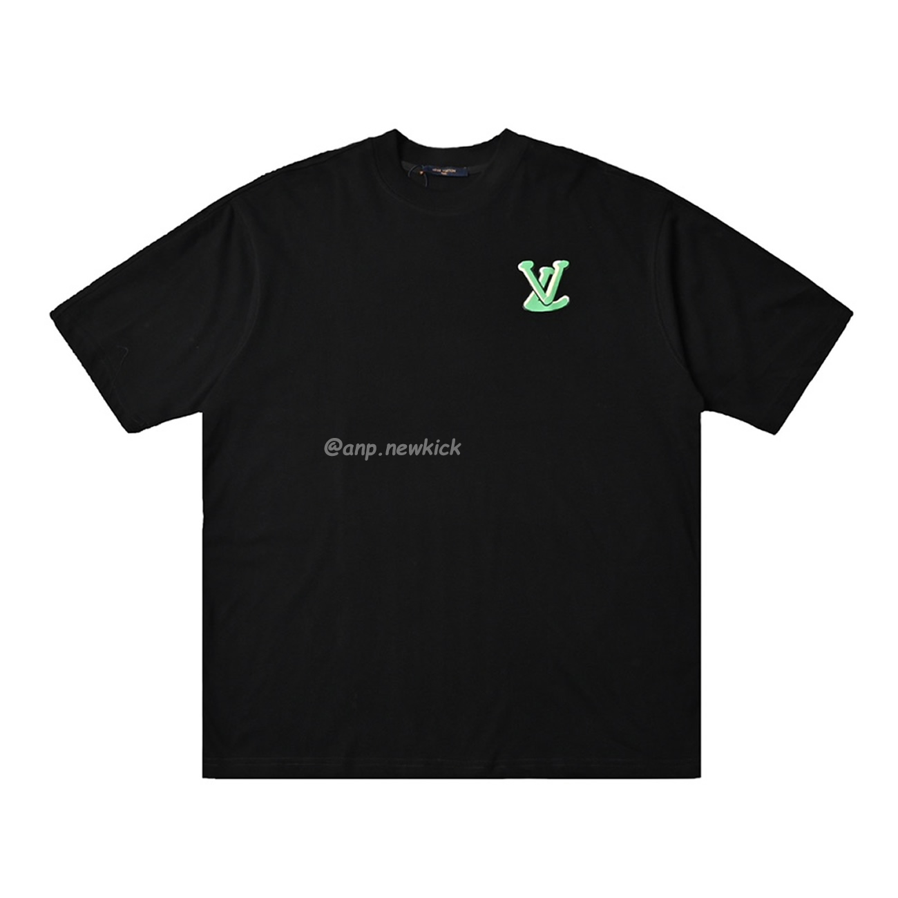 Louisviutton 2024ss Colorful Letter Logo On Back Printed Short Sleeved T Shirt (1) - www.kitistry.com