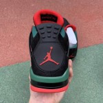 Air Jordan 4 NRG Colorways Gorge Green x Gucci-Inspired AJ4 Release AQ3816-063