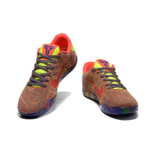 Kobe 11 Elite Low "Rainbow" Multicolor/Grass Green