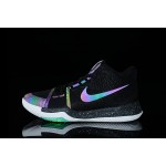 Kyrie 3 "Black Colorful"