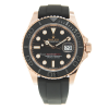 ROLEX YACHT MASTER rose gold yacht mellow black 126655-0002