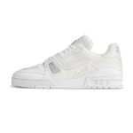 Louis Vuitton LV Trainer Black White Calf Leather 1ADDBY