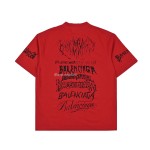 Balenciaga 24ss Gothic printed short sleeves T-shirt