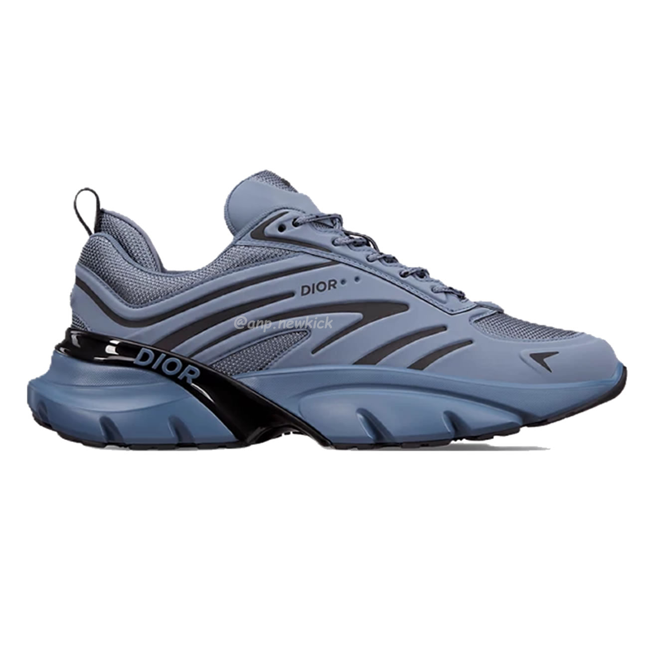 DIOR B44 Blade Sneaker Black Technical Mesh and Black Technical Fabric 3SN306ZZY_H981