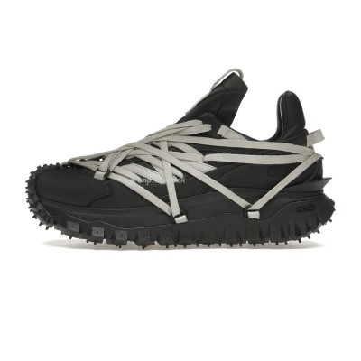 Rick Owens x Moncler Trailgrip Megalace Black MU02D4M10M4321-999