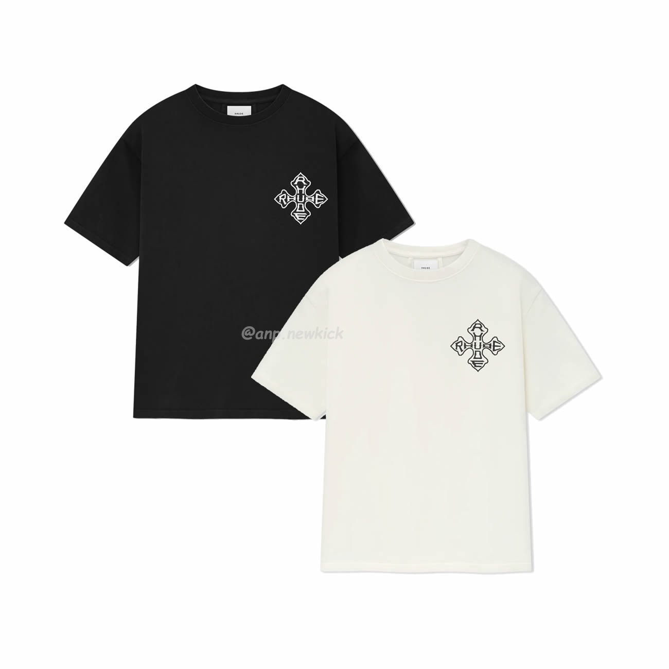 Rhude CROSS TEE REVERSIBLE