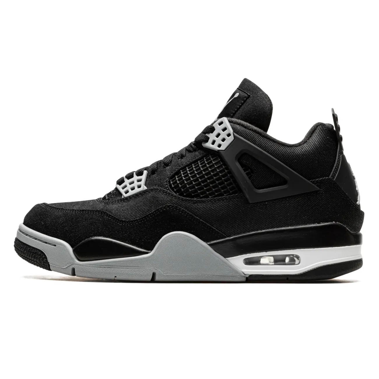 Air Jordan 4 "Black Canvas" Big Size DH7138 006