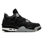 Air Jordan 4 "Black Canvas" Big Size DH7138 006