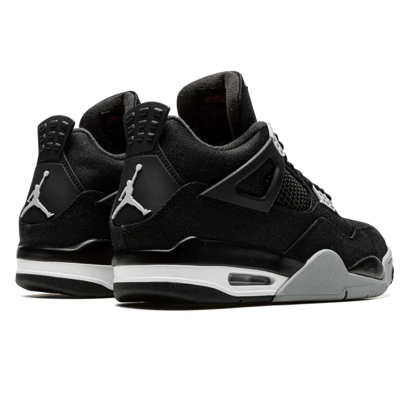 Air Jordan 4 "Black Canvas" Big Size DH7138 006