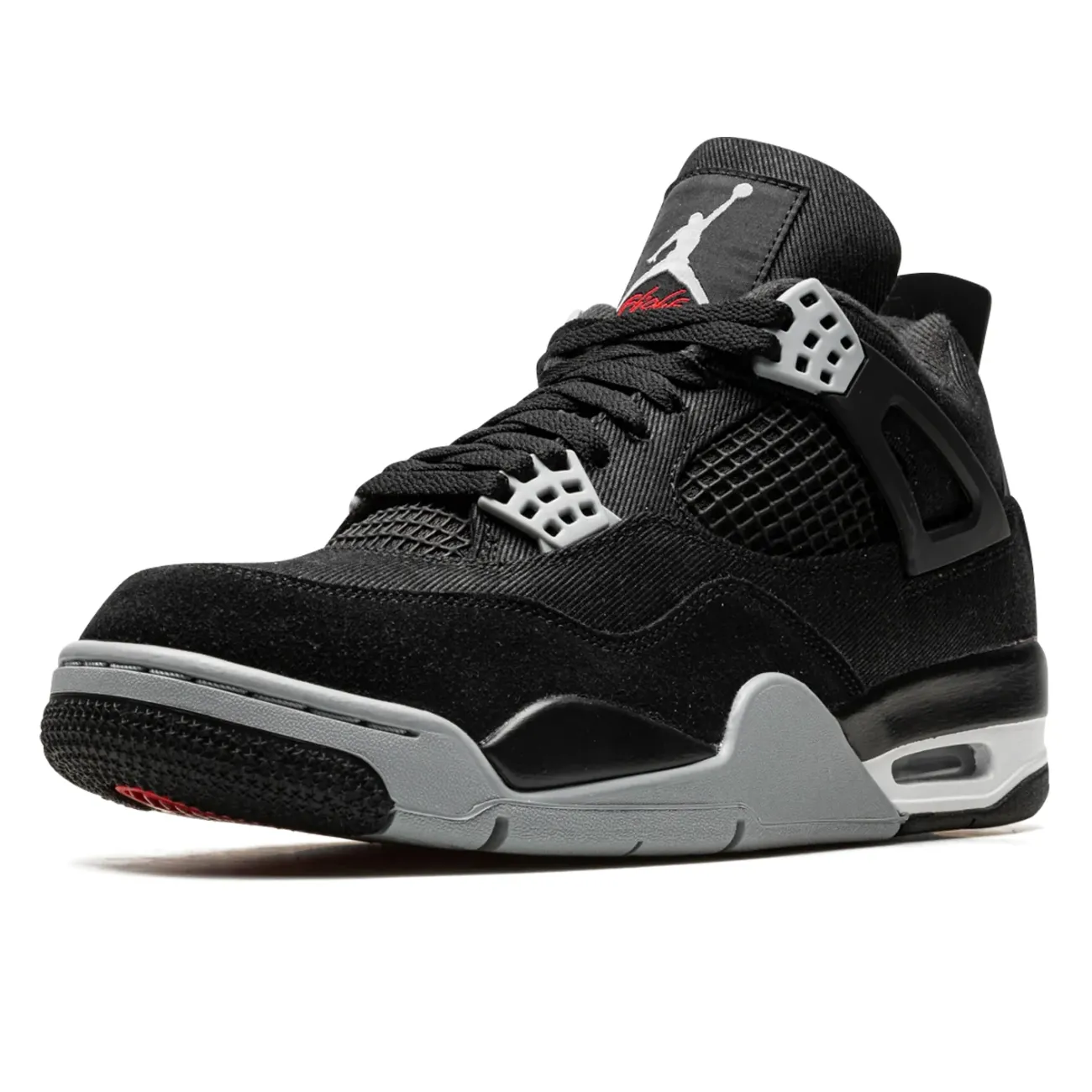 Air Jordan 4 "Black Canvas" Big Size DH7138 006