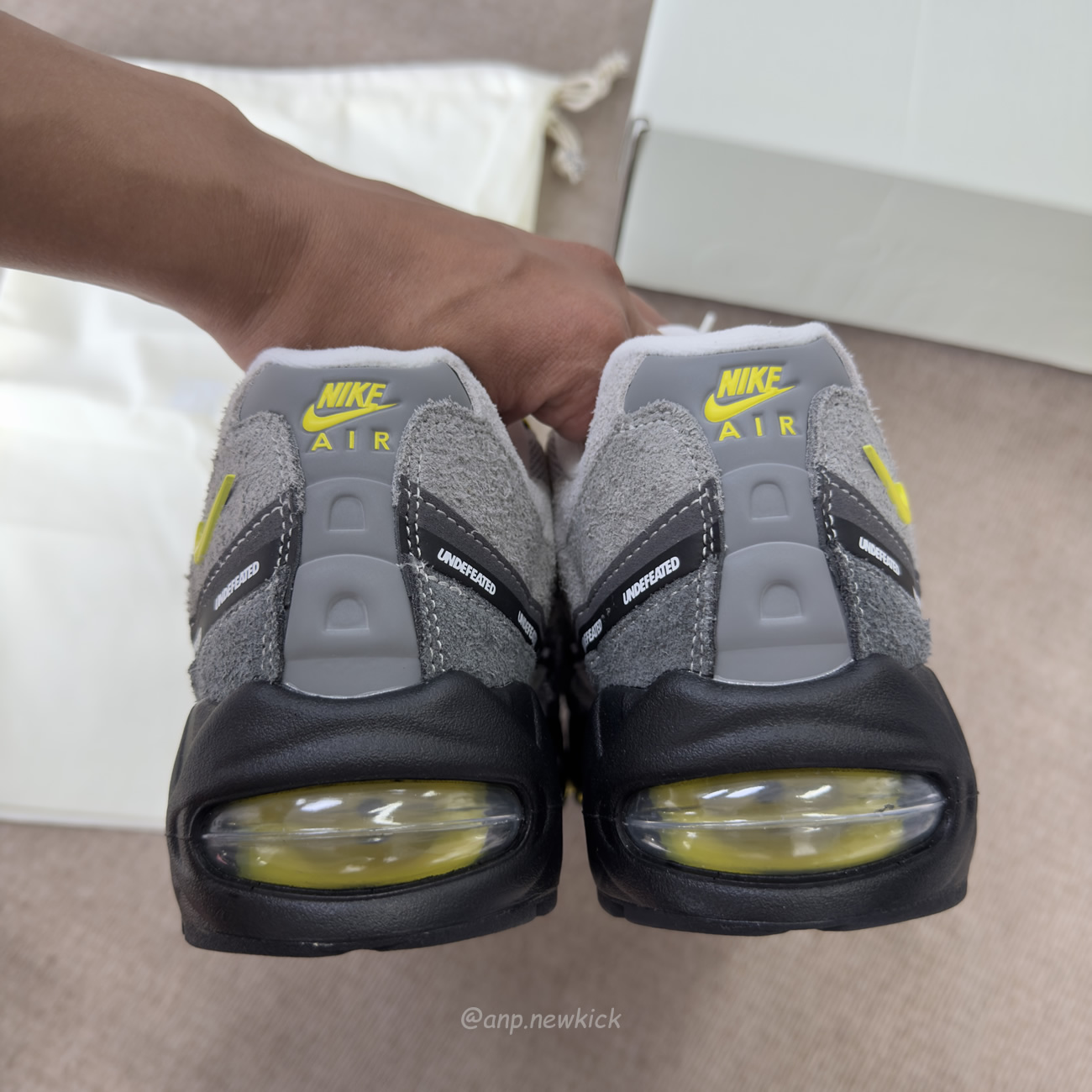 Nike Air Max 95 SP Undefeated Geo Shanghai Opti Yellow IB4523-002