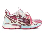Off-White Be Right Back fishnet sneakers