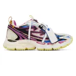 Off-White Be Right Back fishnet sneakers