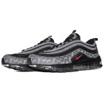 Nike Air Max 97 Reflective Logo All Black And Red 97s Sale AR4259-001