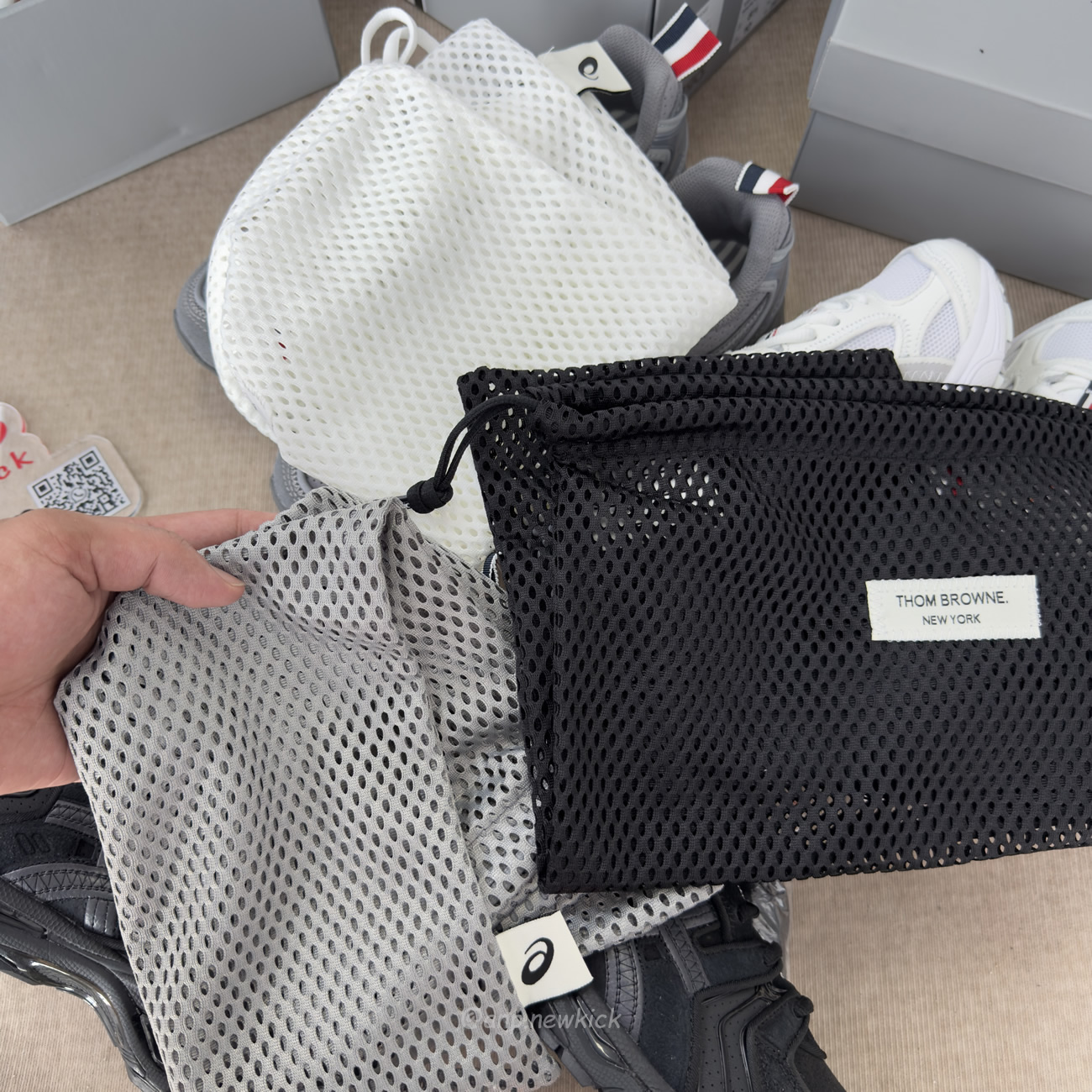 Asics Gel Kayano 14 Thom Browne Grey Mens Wear 1203b110 020 (15) - www.kitistry.com