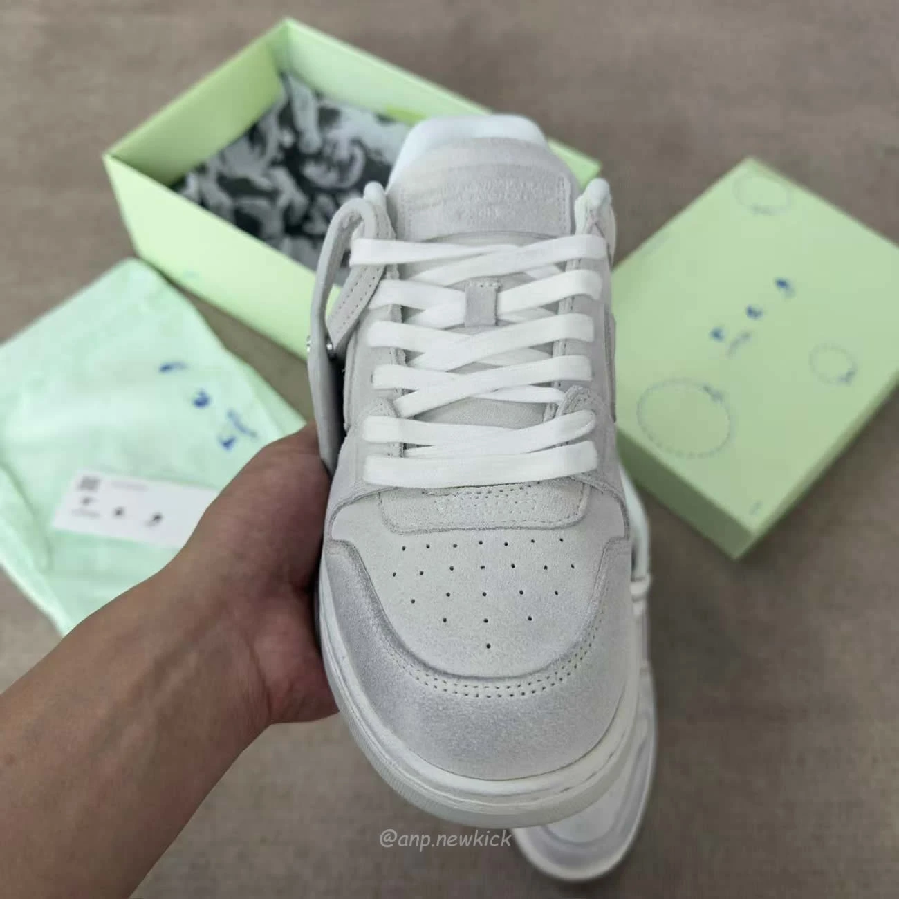 Off White Out Of Office Ooo Low Tops Vintage Suede Destressed White Omia189f22lea0120101 (4) - www.kitistry.com