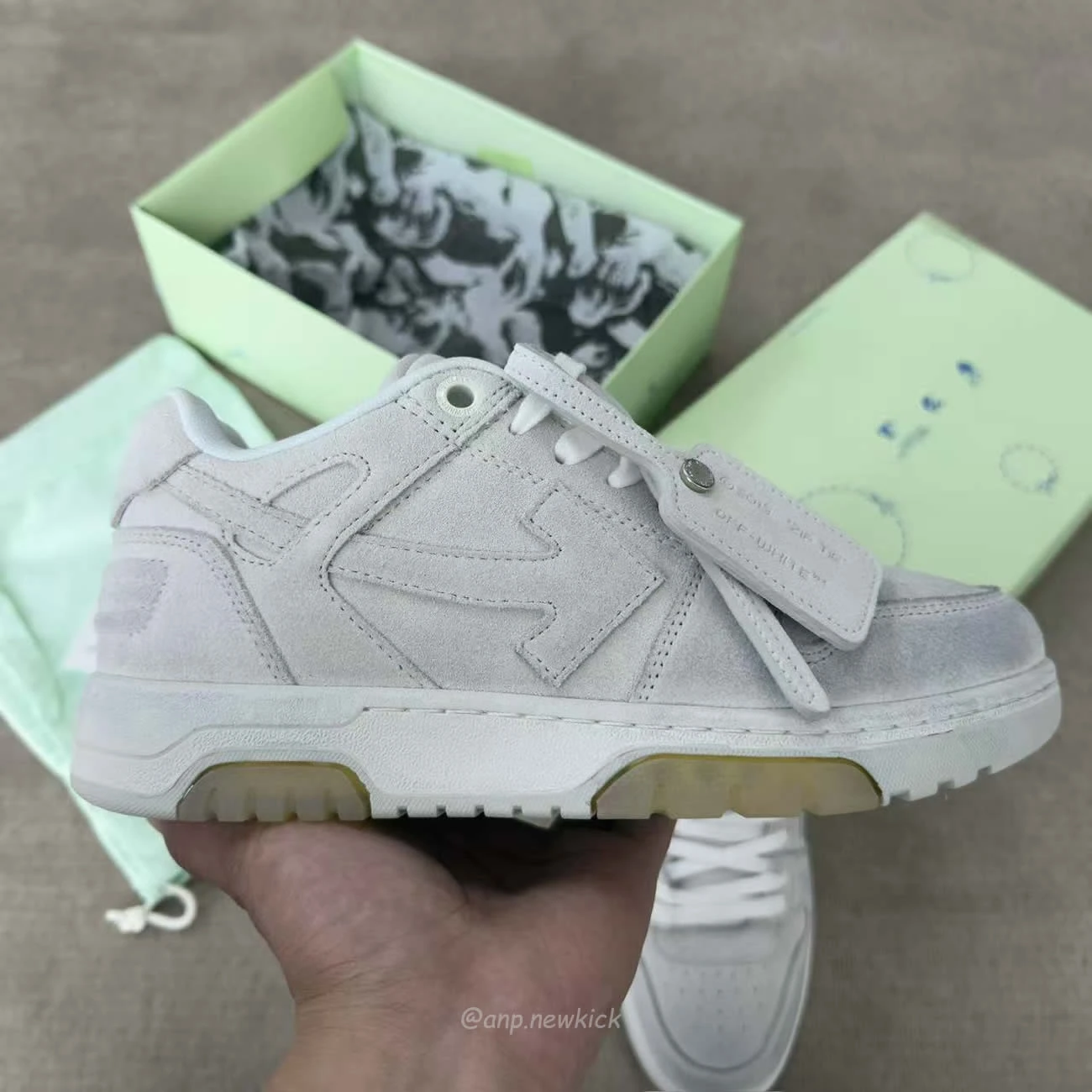 Off White Out Of Office Ooo Low Tops Vintage Suede Destressed White Omia189f22lea0120101 (7) - www.kitistry.com
