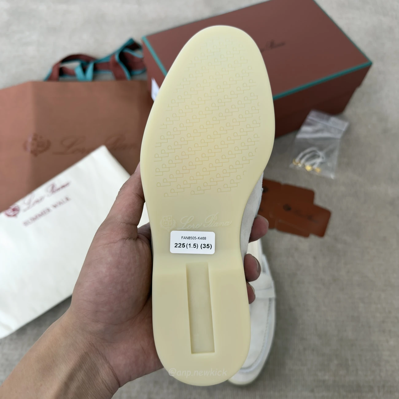 Loro Piana Slip On Almond Toe White (3) - www.kitistry.com Loro Piana Slip On Almond Toe White (3) - www.kitistry.com