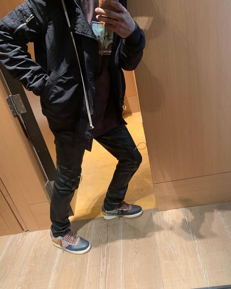 Travis Scott Nike Air Force 1 Low Cactus Jack Cn2405 900 On Feet Release Date (4) - www.kitistry.com Travis Scott Nike Air Force 1 Low Cactus Jack Cn2405 900 On Feet Release Date (4) - www.kitistry.com