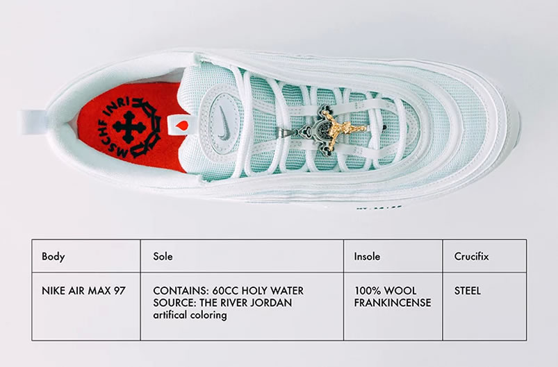 Mschf Inri Nike Air Max 97 Custom Walk On Water Price Release Date (0) - www.kitistry.com