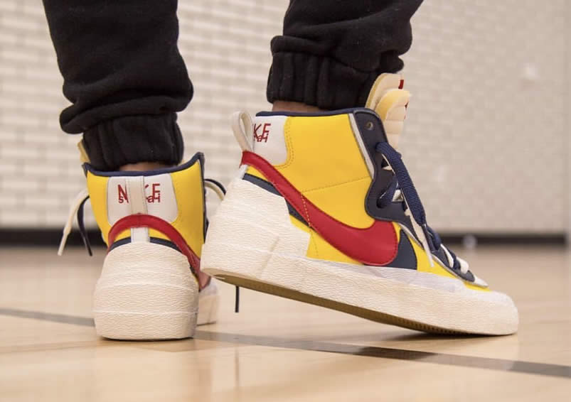 Sacai Nike Blazer Mid On Feet Navy Blue Bv0072 001 Yellow Bv0072 700 (2) - www.kitistry.com Sacai Nike Blazer Mid On Feet Navy Blue Bv0072 001 Yellow Bv0072 700 (2) - www.kitistry.com