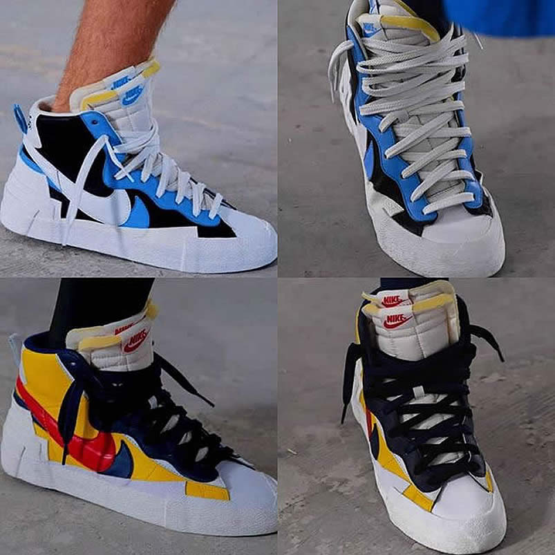 Sacai Nike Blazer Mid On Feet Navy Blue Bv0072 001 Yellow Bv0072 700 (4) - www.kitistry.com Sacai Nike Blazer Mid On Feet Navy Blue Bv0072 001 Yellow Bv0072 700 (4) - www.kitistry.com