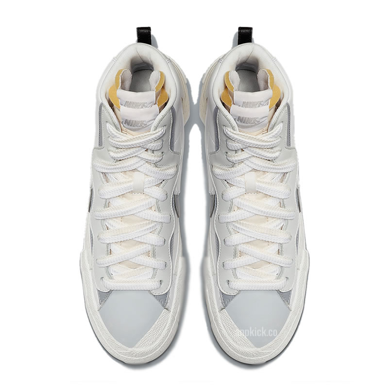 Sacai Nike Blazer Mid White Grey Bv0072 100 (4) - www.kitistry.com Sacai Nike Blazer Mid White Grey Bv0072 100 (4) - www.kitistry.com
