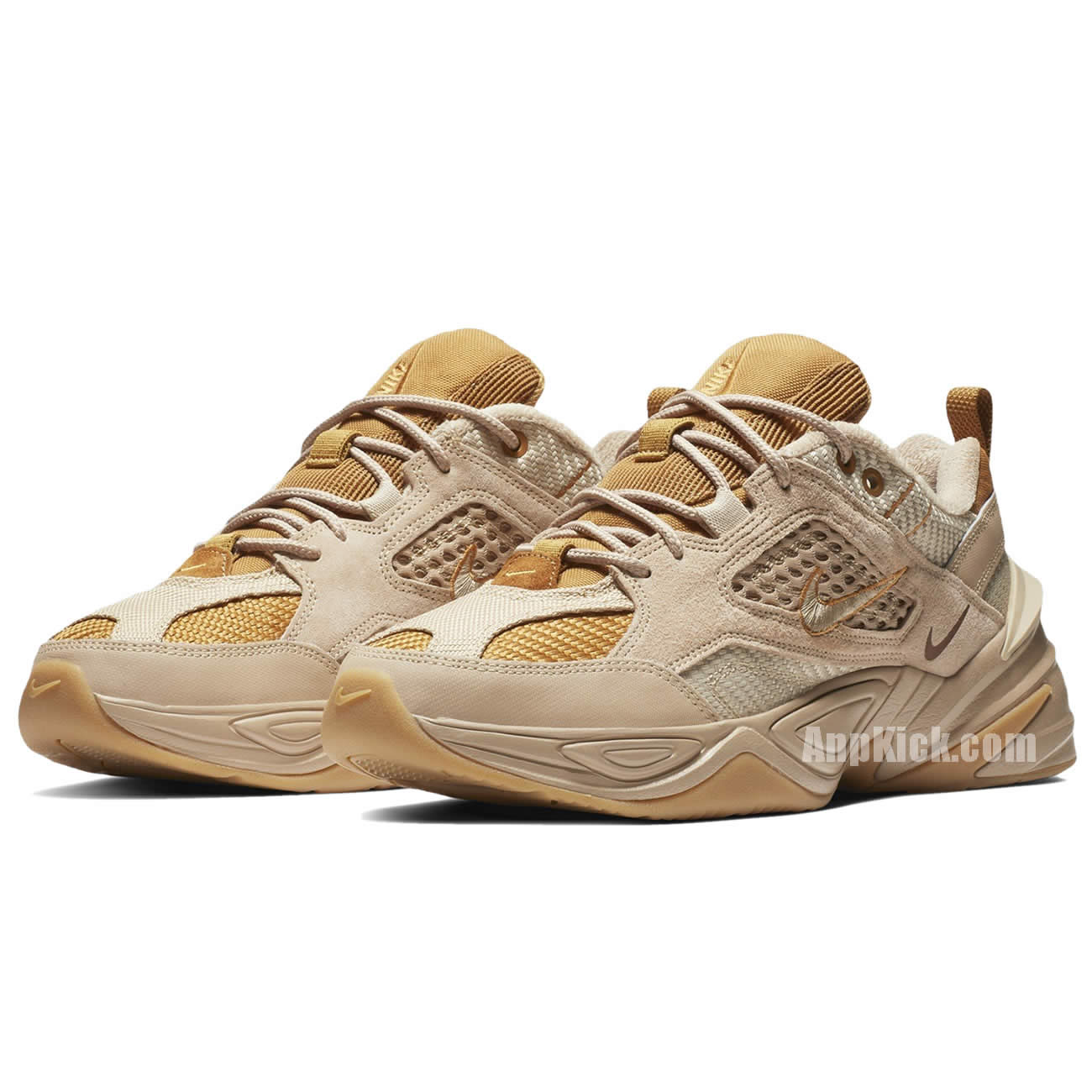 Nike M2k Techno Mens Womens Sp Linen Ale Brown Wheat Running Shoes Bv0074 200 (2) - www.kitistry.com