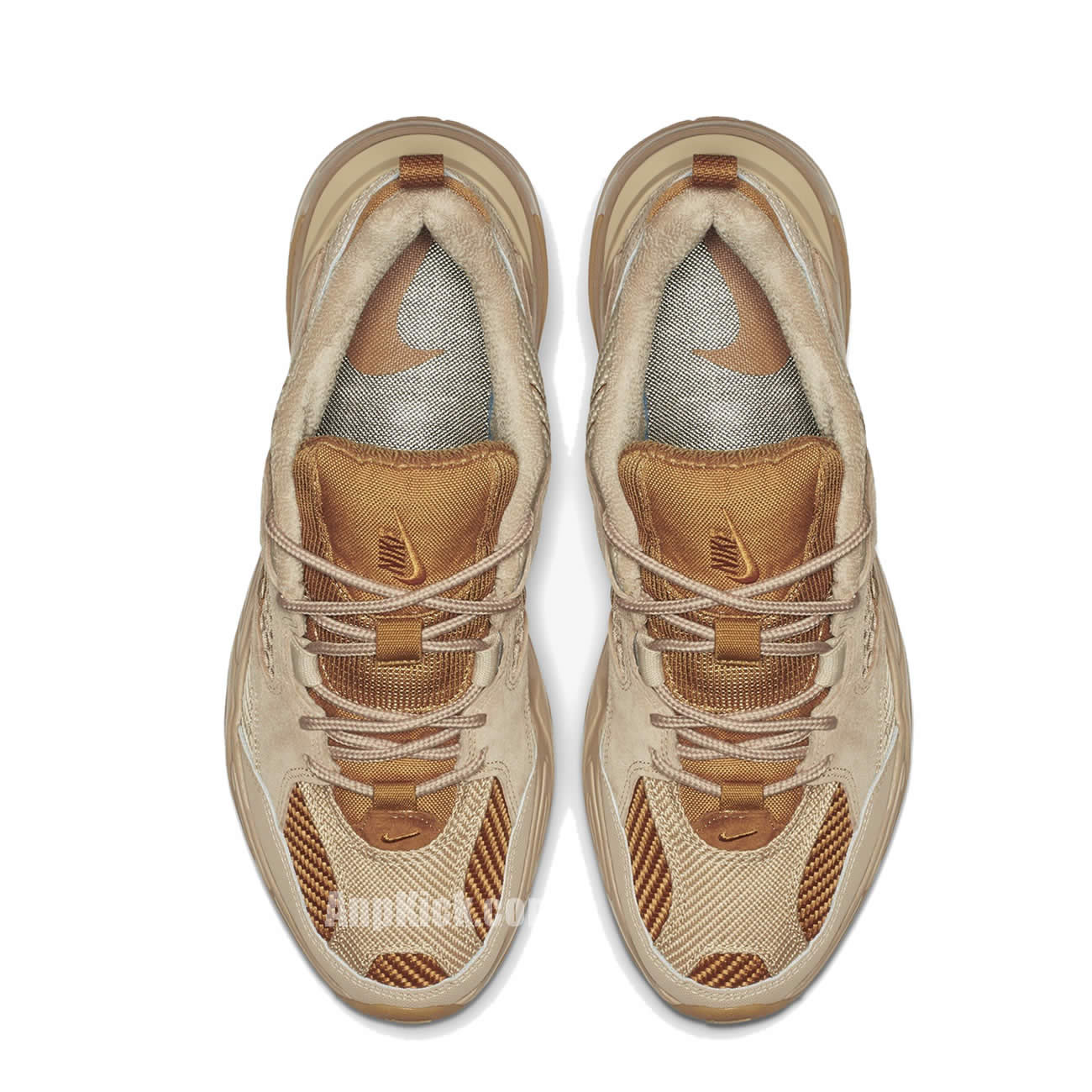 Nike M2k Techno Mens Womens Sp Linen Ale Brown Wheat Running Shoes Bv0074 200 (3) - www.kitistry.com